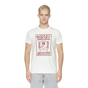 Diesel Tričko - T-DIEGOR-E10 T-SHIRT biele