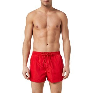 Diesel Plavky - BMBX-CAYBAY-SHORT-X BOXER-SHOR červené