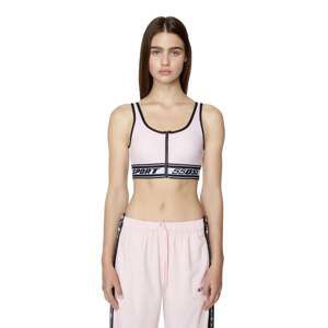 Diesel Podprsenka - AWB-MOTIONNE-WT08 Sports Bra ružová