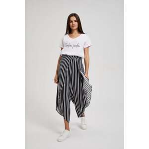 Women's summer trousers MOODO - black