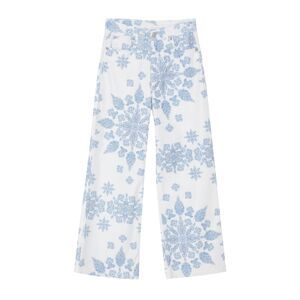 Trendyol Multicolored Floral Printed High Waist Culotte Jeans