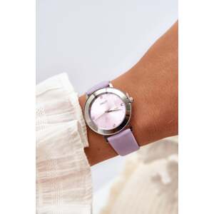 Women's watch with purple strap Ernest