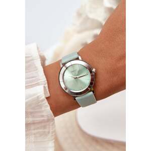 Women's watch with mint strap Ernest