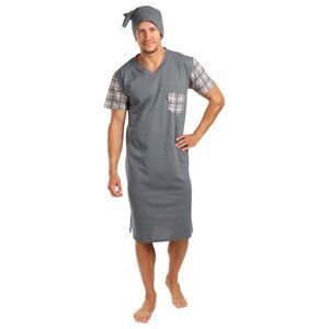 Men's nightgown Foltýn grey