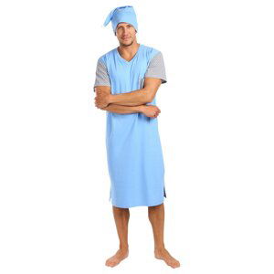 Men's nightgown Foltýn blue