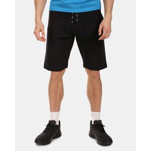 Men's cotton shorts Kilpi TUSCON-M Black