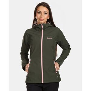Women's softshell jacket Kilpi RAVIA-W Dark green