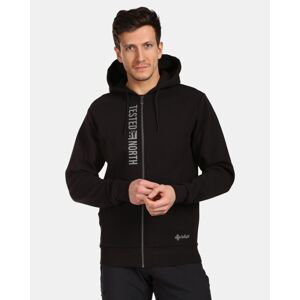 Men's cotton hooded sweatshirt Kilpi AVILA-M Black