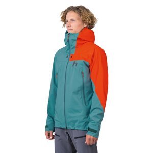 Men's hardshell jacket Hannah NEXUS brittany blue/spicy orange