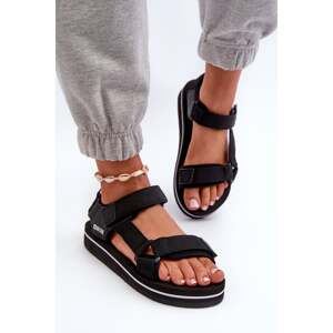 Women's platform sandals Big Star Black