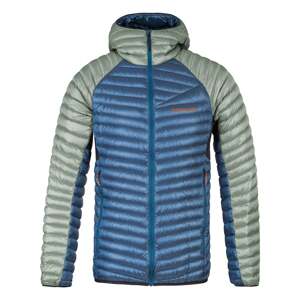 Men's down jacket Hannah MIO HOODY lily pad/sailor blue