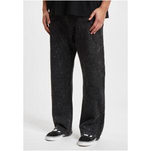 Men's Thug Life Acid Sweat Sweatpants - Black