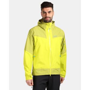 Men's Waterproof Hardshell Jacket Kilpi MAMBA-M Light Green