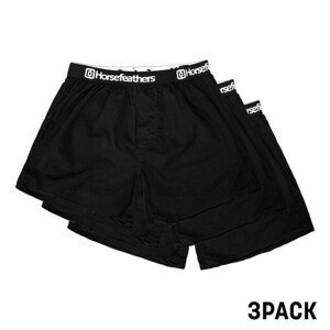 3PACK Mens Shorts Horsefeathers Frazier black (AM096A)