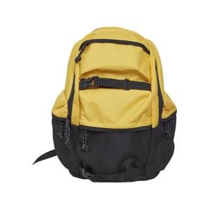 Colourblocking Backpack Chrome Yellow/Black/Black