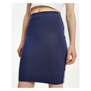 Dark blue skirt Tommy Jeans - Ladies