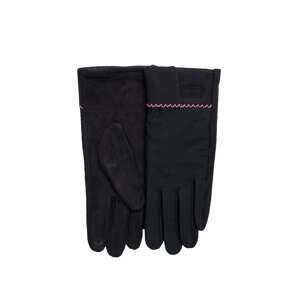Black women's winter gloves