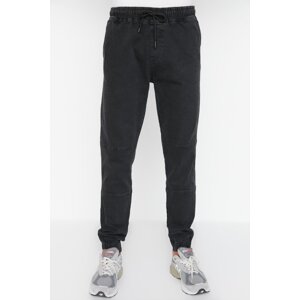 Trendyol Anthracite Comfort Fit Stitch Detail Jogger Jeans Jeans