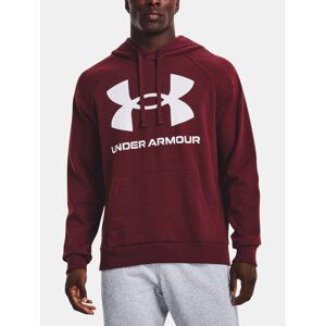 Under Armour Sweatshirt UA Rival Fleece Big Logo HD-RED - Men's