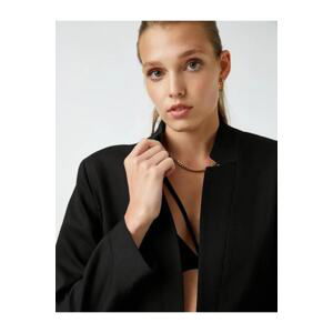 Koton Midi Length Blazer Jacket