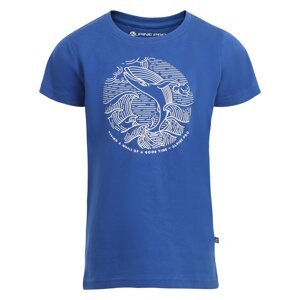 Children's T-shirt made of organic cotton ALPINE PRO PLANETO classic blue variant pa