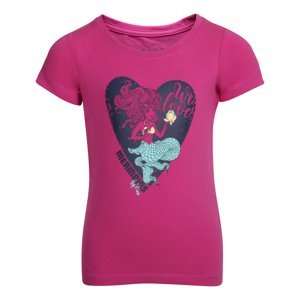 Children's cotton T-shirt nax NAX LENDO rose violet variant pb