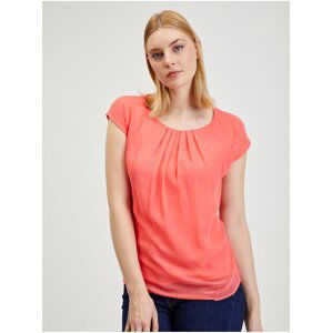 Coral women's T-shirt ORSAY - Women