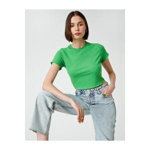 Koton T-Shirt - Green - Slim fit