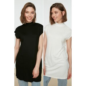 Trendyol Tunic - Black - Fitted