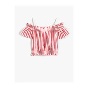 Koton Blouse - Red - Regular fit