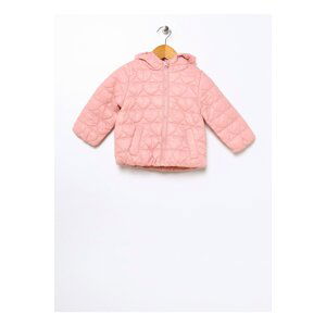 Koton Pink Baby Coat 3wmg20002aw