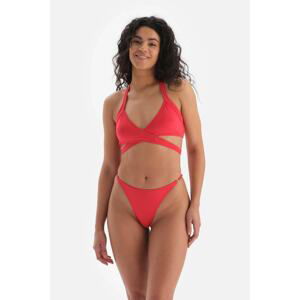 Dagi Red Halterneck bikiny top