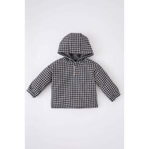 DEFACTO Regular Fit Plaid Sweat Shirt