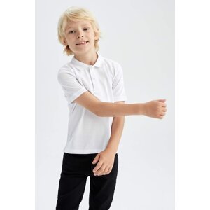 DEFACTO Boy Shirt Collar Short Sleeve T-Shirt