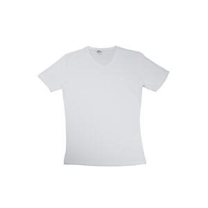 Slazenger Sargon Plus Size pánske polo tričko, biela