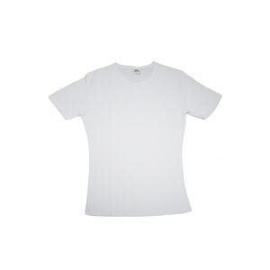 Slazenger Sander Plus Size pánske tričká biele