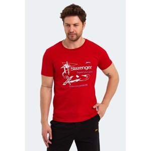 Slazenger Karel Pánske tričko červené
