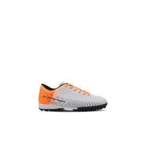 Slazenger Score I Hs Football Boys' Astroturf Field Shoes White / Orange