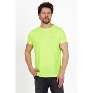 Slazenger Republic Pánske tričko Neon Green