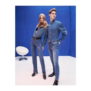 Koton Cargo džínsy s vreckami - Eve Slim Jeans