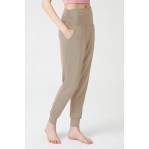 LOS OJOS Mink Waist with an Elasticated Baggy Look Harem Pants