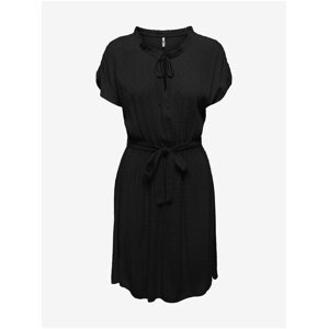 Black Woman Polka Dot Dress JDY Lima - Women