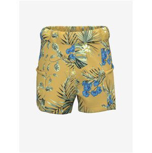 Yellow Girl Patterned Shorts name it Florence - Girls