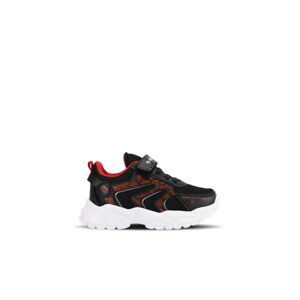 Slazenger Kanner Sneaker Boys Shoes Black / Red