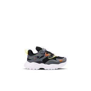 Slazenger Kajal Sneaker Boys Shoes Dark Gray Black