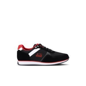 Slazenger OLIVIERA I Sneaker Mens Shoes Black / Red