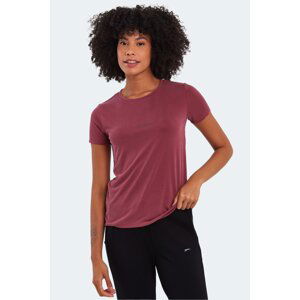 Slazenger PAYTONS Women's T-Shirt Claret Red