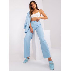 Trousers light blue color