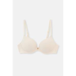 Dagi Ecru Blossom Underwire Half-Padding Bra