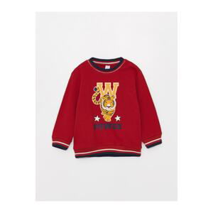 LC Waikiki Crew Neck Printed Baby Boy Sweatshirt